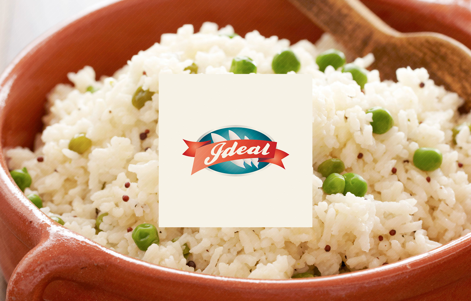 Ideal Pure Basmati Rice Pakistan Logo Design